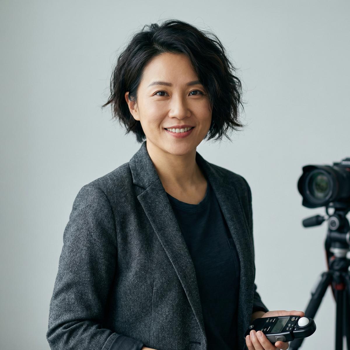 抖音揭秘摄影师林雨桐