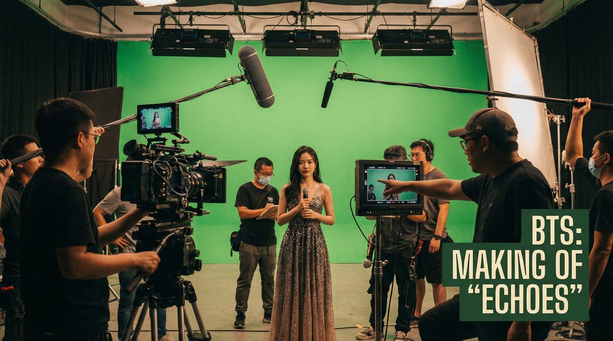 抖音揭秘MV拍摄幕后视频